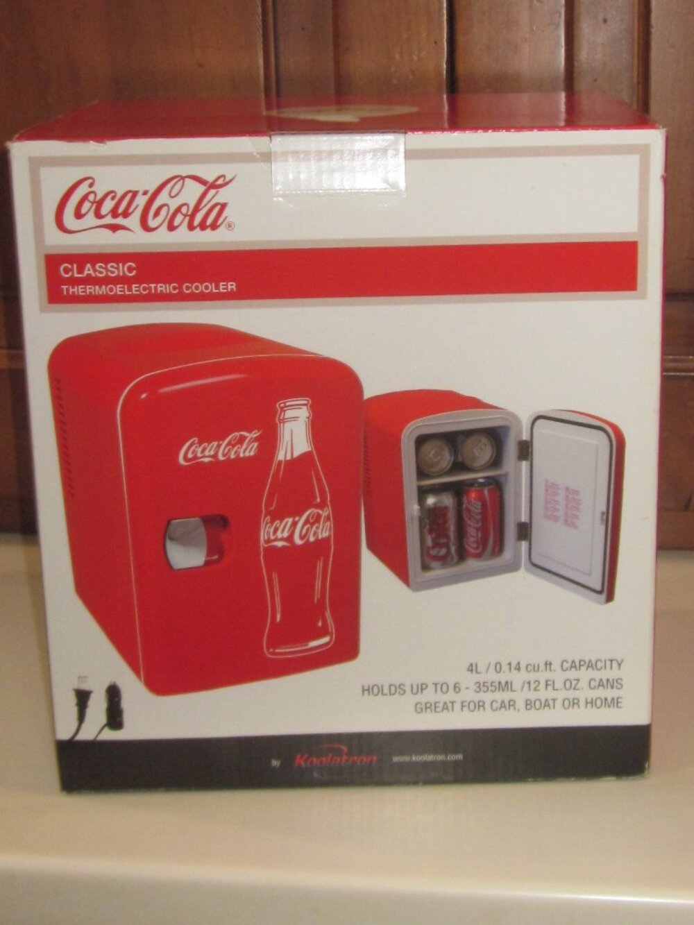 Coca Cola Mini Fridge Retro Design